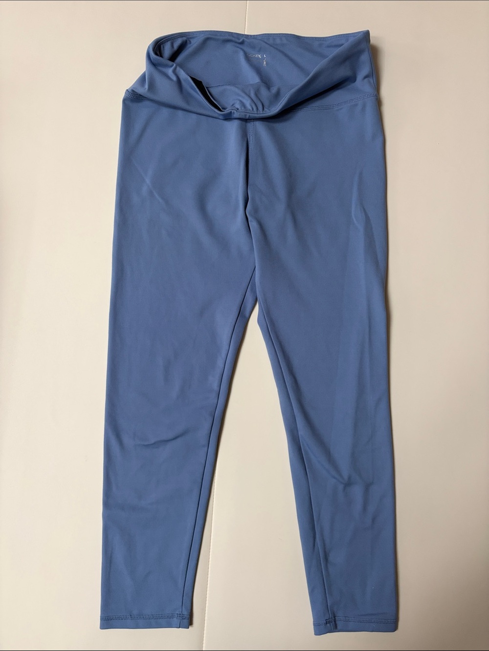 Jockey Dusty Blue High-Rise Fold-Over Leggings